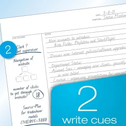 Notepads|TOPS FocusNotes Steno Pad, 6