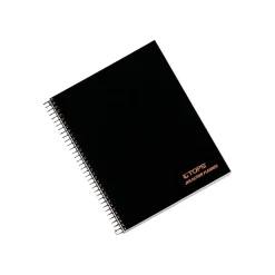 Subject Notebooks|TOPS JEN Subject Notebooks, 6.75" x 8.5", Cornell, 84 Sheets, Black (63827)