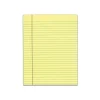 Notepads|TOPS Legal Notepads, 8.5" x 11", Wide, Canary, 50 Sheets/Pad, 12 Pads/Pack (TOP 7522)