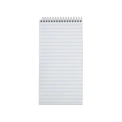 Notepads|TOPS Notepads, 4" x 8", Gregg, White, 70 Sheets/Pad, 12 Pads/Pack (TOP 80304)