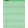 Notepads|TOPS ® Prism+™ Legal Pad, Green, Legal Ruled, 8 1/2" x 11 3/4", 50 Sheets/Pad, 12/Pk