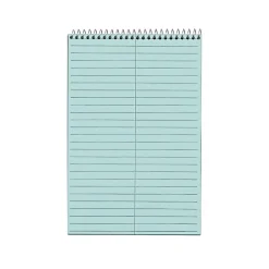 Notepads|TOPS Prism Steno Pads, 6" x 9", Gregg, Blue, 80 Sheets/Pad, 4 Pads/Pack (TOP 80284) Light Blue