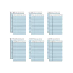 Notepads|TOPS Prism+ Writing Notepads, 5" x 8", Narrow Ruled, Blue, 50 Sheets/Pad, 12 Pads/Pack (63020)