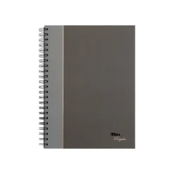 Notebooks|TOPS Royale Professional Notebooks, 8.25" x 11.75", College Ruled, 96 Sheets, Gray/Silver (25332)