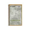 Subject Notebooks|TOPS Second Nature 1-Subject Notebooks, 5" x 8", Narrow Ruled, 80 Sheets, Green (74108)