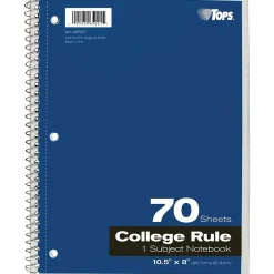 Subject Notebooks|TOPS 1-Subject Notebook, 8