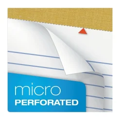 Notepads|TOPS ® The Legal Pad™ Plus, White, Jr Legal Ruled, 5