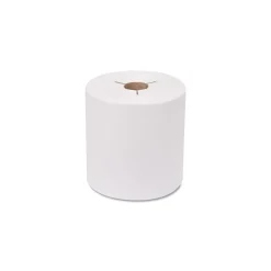 Tork Advanced Hand Towel Roll, Notched, 1-Ply, 8 x 10, White, 6 Rolls/Carton (TRK8031050)