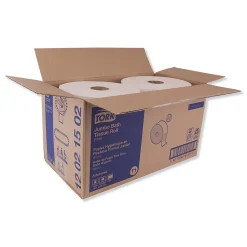 Advanced Jumbo Bath Tissue, Septic Safe, 2-Ply, White, 1600 ft/Roll, 6 Rolls/Carton (TRK12021502)<Tork New