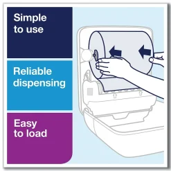 Elevation Matic Hand Towel Roll Dispenser, Black (TRK5510282)<Tork