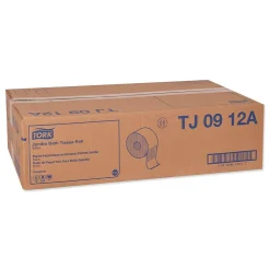 Universal Jumbo Bath Tissue, Septic Safe, 1-Ply, White, 3.48" x 2,000 ft, 12 Roll/Carton (TRKTJ0912A)<Tork New