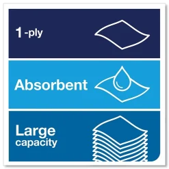 Tork Universal Matic Hardwound Paper Towels, 1-ply, 6 Rolls/Carton (TRK290088)