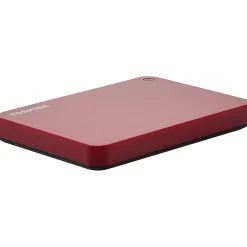 Toshiba Canvio Advance HDTC910XR3AA 1TB USB 3.0 Portable External Hard Drive, Red