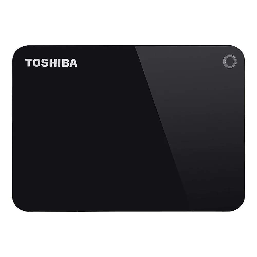 New Toshiba Canvio Advance HDTC920XK3AA 2TB USB 3.0 Portable External Hard Drive, Black