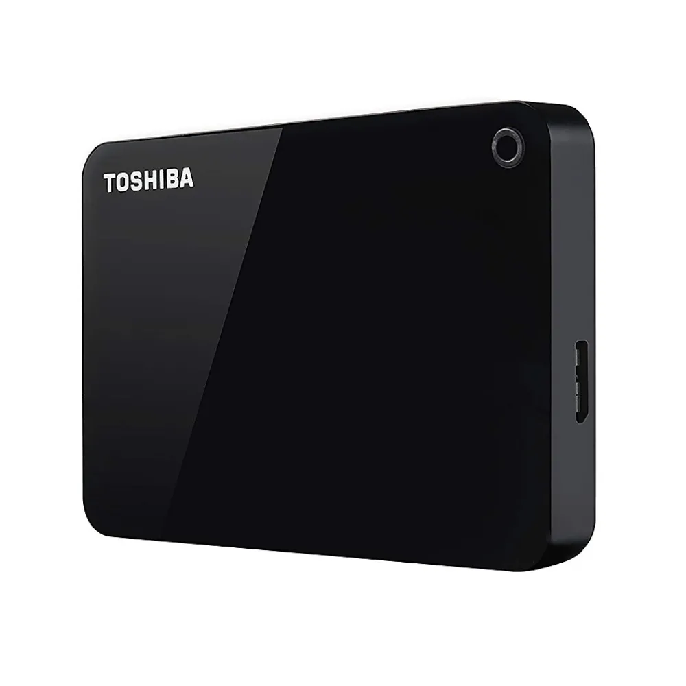 New Toshiba Canvio Advance HDTC920XK3AA 2TB USB 3.0 Portable External Hard Drive, Black