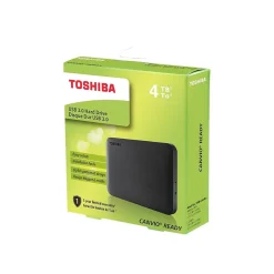Sale Toshiba Canvio 4TB USB 3.0 External Hard Drive, Black (HDTP240XK3CA)