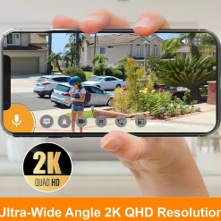 Toucan Wi-Fi Wireless Smart Video Doorbell Pro, Black (TVDP05GR)