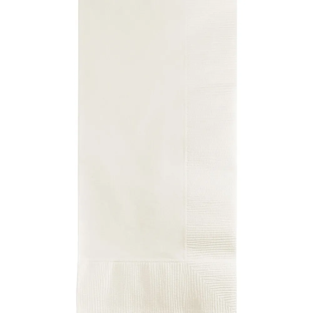 Touch of Color Beverage Napkin, 2-ply, White, 150 Napkins/Pack (DTC67000BDNAP)