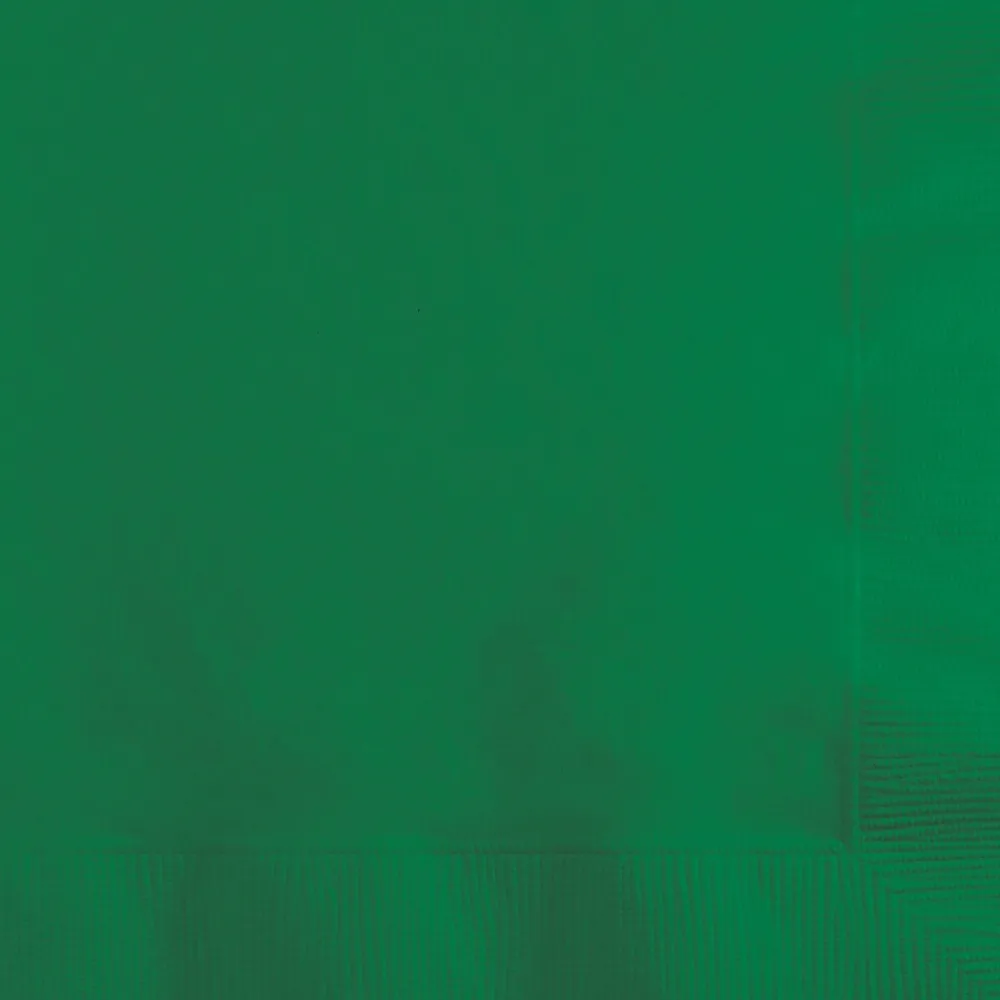 Touch of Color Beverage Napkin, 2-ply, Green, 150 Napkins/Pack (DTC139184154BNP)