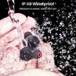 T6S Wireless Earbuds, Bluetooth, Black (T6SBLK)<TOZO Hot