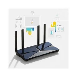 Hot TP-LINK Archer AX1500 Dual Band MU-MIMO Gaming Router, Black (ARCHER AX1500)