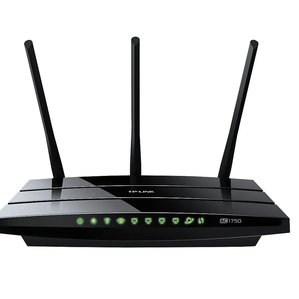 Best TP-LINK Archer C7 AC1750 Dual Band WiFi 5 Gaming Router, Black (ARCHER C7)