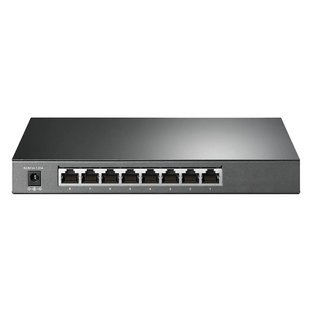 Best TP-LINK JetStream 8-Port Gigabit Ethernet PoE Smart Switch, Black (TL-SG2008P)