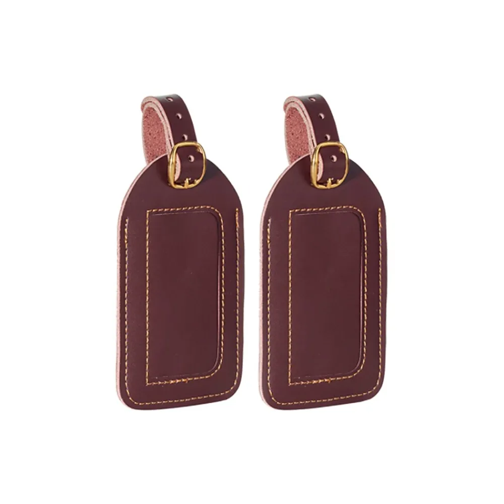 Luggage Tag, Brown (P2015XR)<Travel Smart Sale