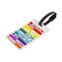 Hot Spots Luggage Tag, Multicolored, 2/Pack (12740-000)<Travelon Sale