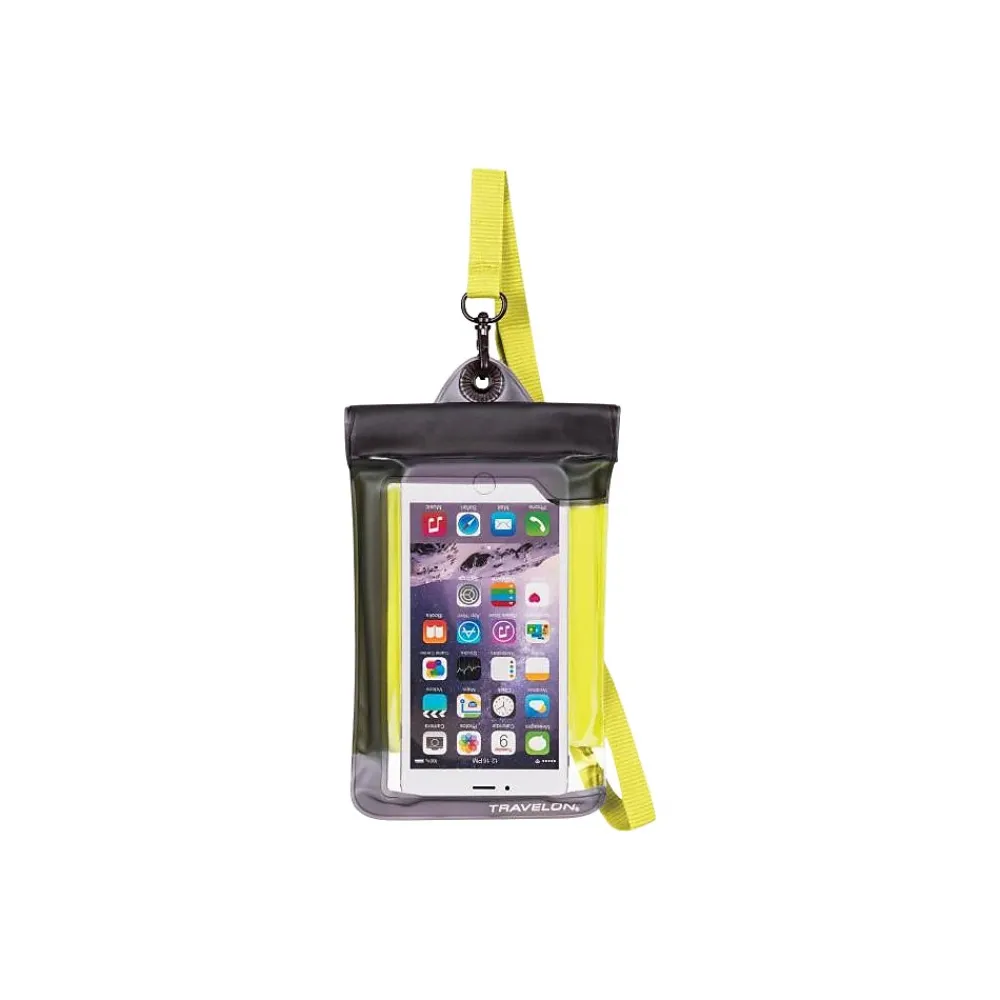 itFloats! 4.25" 6-Piece PVC Travel Pouch, Waterproof, Assorted Colors (12505-000)<Travelon Outlet