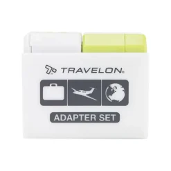 Universal Plastic Travel Power Adapter, Lime (19508-440)<Travelon Online