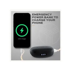 X3 Pro Wireless Noise Canceling Earbuds, Bluetooth, Black (X3-PRO-B)<Treblab Best