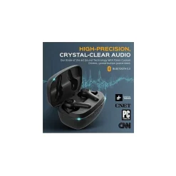 X9 Pro Wireless Noise Canceling Earbuds, Bluetooth, Black<Treblab Outlet