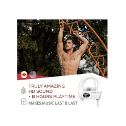 XR500 Wireless Ambient Sound Earbuds, Bluetooth, White (XR500W)<Treblab Clearance