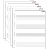 Dry Erase*Trend Enterprises Trend Music Staff Wipe-Off Chart Laminated Paper Dry-Erase Whiteboard, 17" x 22", 6/Pack (T-27304-6)