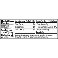 Trident Original Gum, 14 Pieces/Pack, 12/Box (MOZ01108)