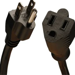 Tripp Lite 6' Extension Cord, 14 AWG, Black (P024-006)