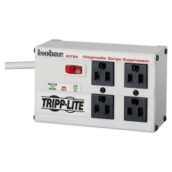Tripp Lite 4 Outlet Home/Office, 6' Cord, 3330 Joules (ISOBAR4ULTRA)