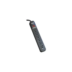 Tripp Lite 6 Outlet Surge Suppressor, 6' Cord, 790 Joules (TLP606B)