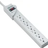 Tripp Lite 7 Outlet Surge Protector, 6' Cord, 1080 Joules (STRIKER)