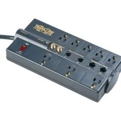 Tripp Lite 8 Outlet Surge Protector, 10' Cord, 3240 Joules (TRPTLP810NET)
