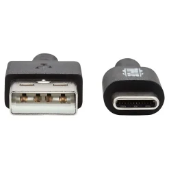 Tripp Lite 10' USB A to C Cable, Gray (U038-010-GY-MAX)