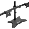 Clearance Tripp Lite Dual-Monitor TV Desktop Display Mount Stand Full Motion 13"- 27"