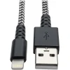 Tripp Lite Heavy-Duty USB Sync/Charge Cable with Lightning Connector, 6 ft. (1.8 m) (M100-006-HD)