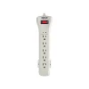 Tripp Lite Protect It! 7-Outlet Surge Protector, 7' Cord, Light Gray (TRPSUPER7)