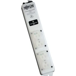 Tripp Lite Safe-IT UL 60601-1 4-Outlet Medical-Grade Surge Protector, 15 ft., White (SPS415HGULTRA)
