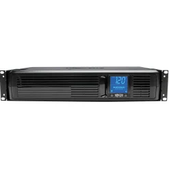 Tripp Lite SmartPro 1500VA UPS, 8-Outlets, Black (SMART1500LCD)