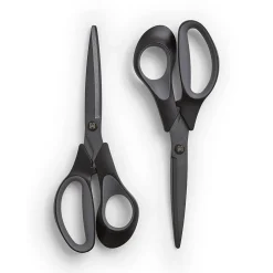 Scissors|TRU RED ™ 8" Non-Stick Titanium Coated Scissors, Straight Handle, 2/Pack (TR55014)