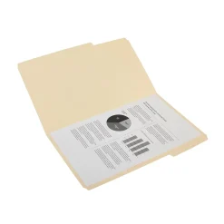 File Folders|TRU RED ™ 30% Recycled Top-Tab File Folders, 3-Tab, Manila, Legal-Size, 24/Pack (235408/TR58116)