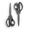 Scissors|TRU RED ™ 8" Stainless Steel Scissors, Straight Handle, 2/Pack (TR55022)